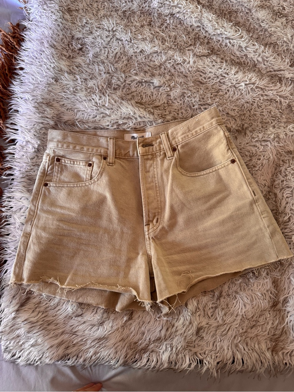 Madewell Essex Baggy High-Rise Denim Shorts